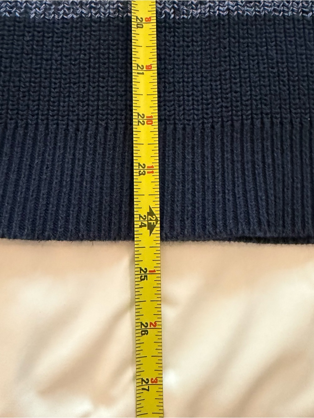 Nine West Cream, Yellow, Purple & Blue Striped Knit Tank - Picture 4 of 5